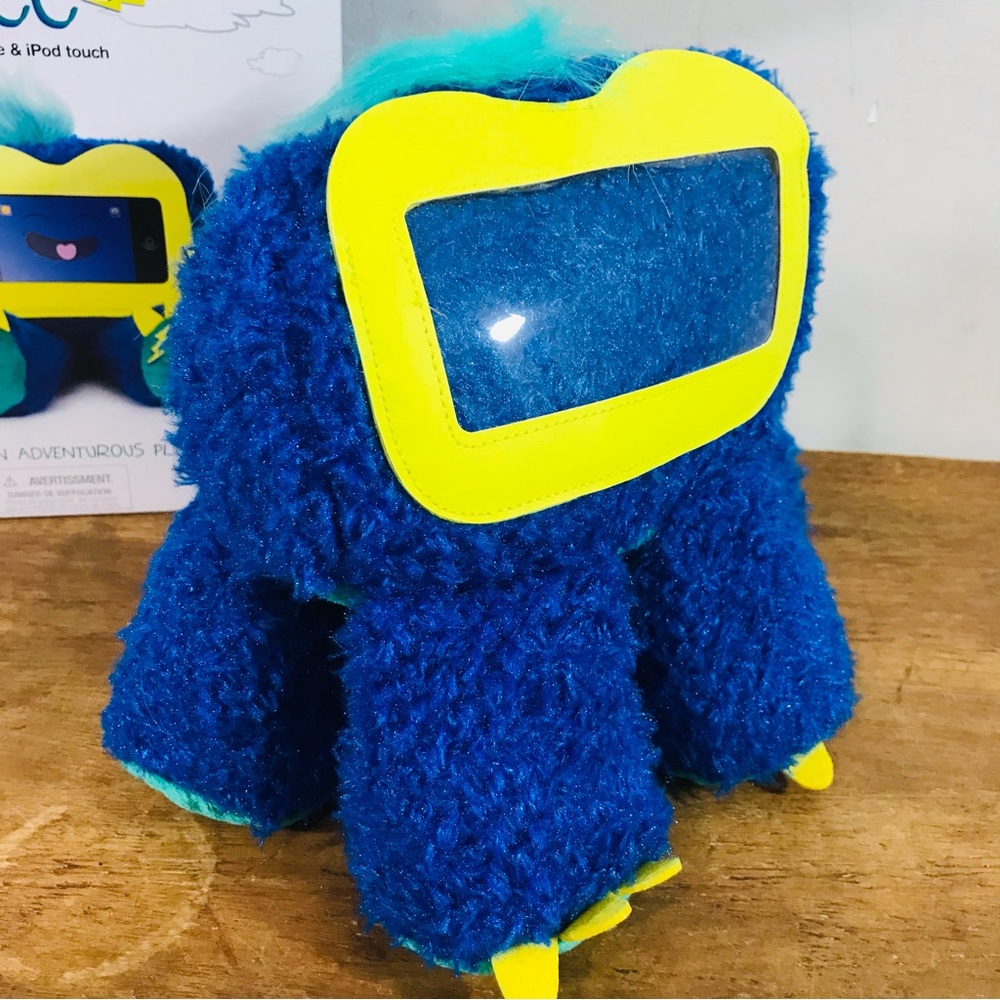 Woogie Plush Toy For iPhone And iPod Touch- Blue Zee